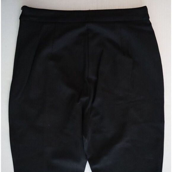 LUCY PARIS PA8907-1 Women's Sz Medium Black Kari Slit Cuff Stretch Pants - Picture 6 of 11